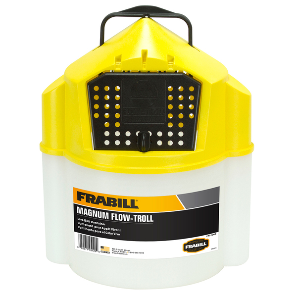 Frabill Magnum Flow Troll Bucket - 10 Quart 451200